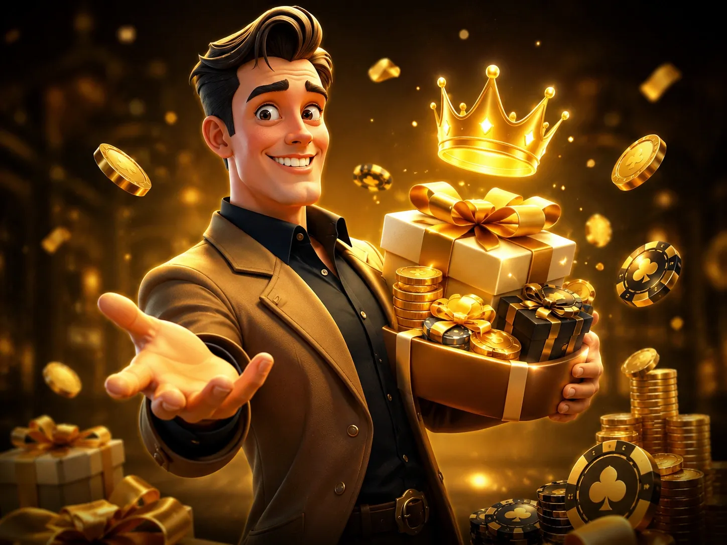 Golden Gift Bonus Casino Celebration